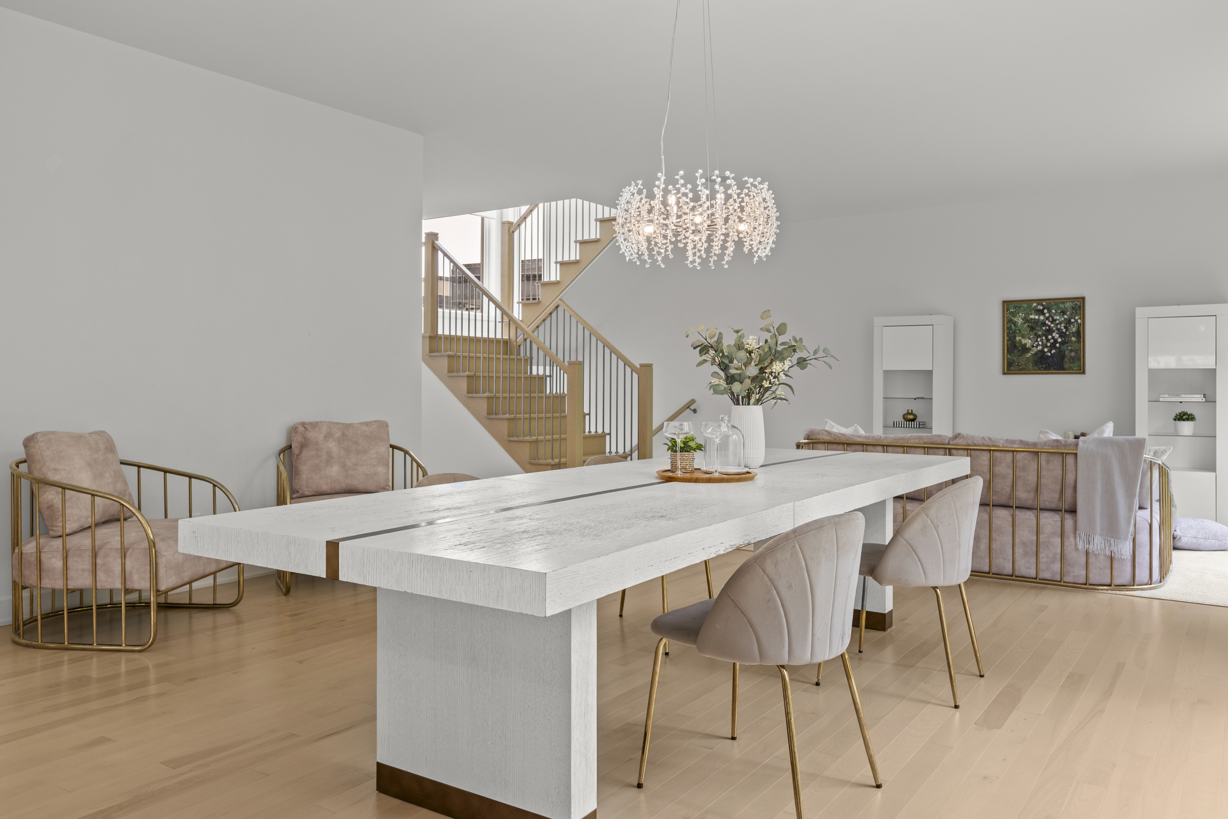 Salle à manger photographiée par Patoine Media